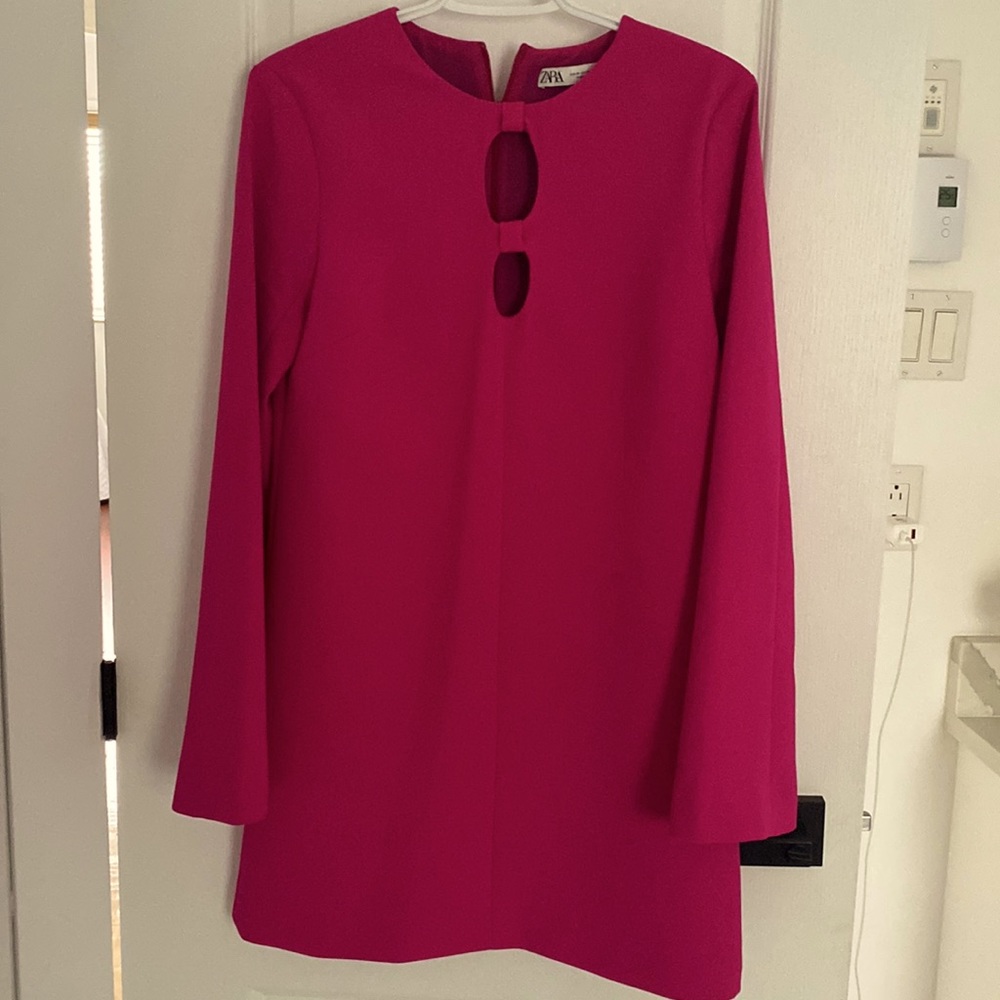Zara evening/party dress - vibrant pink